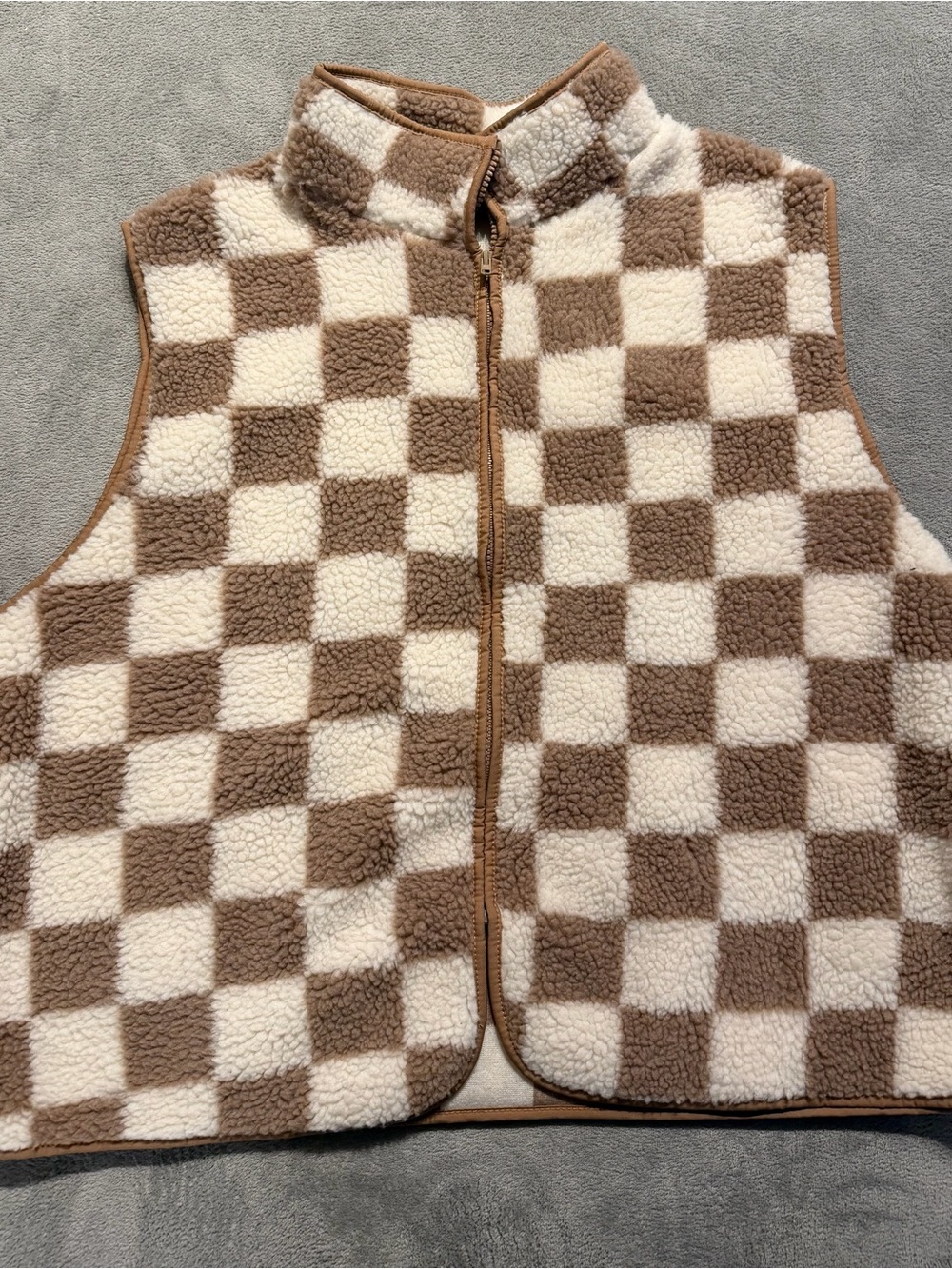Checkered Vest